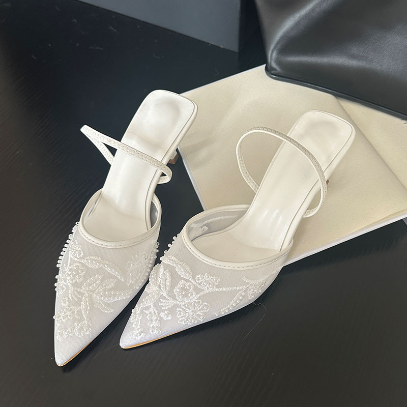 Wedding Shop - 2026 Elegant Slingback Sandals Women Thin
