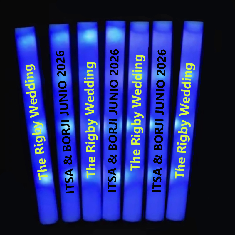 Wedding Supply In Bulk - 100/1000/5000Pcs LED Glow Sticks Bulk Blue