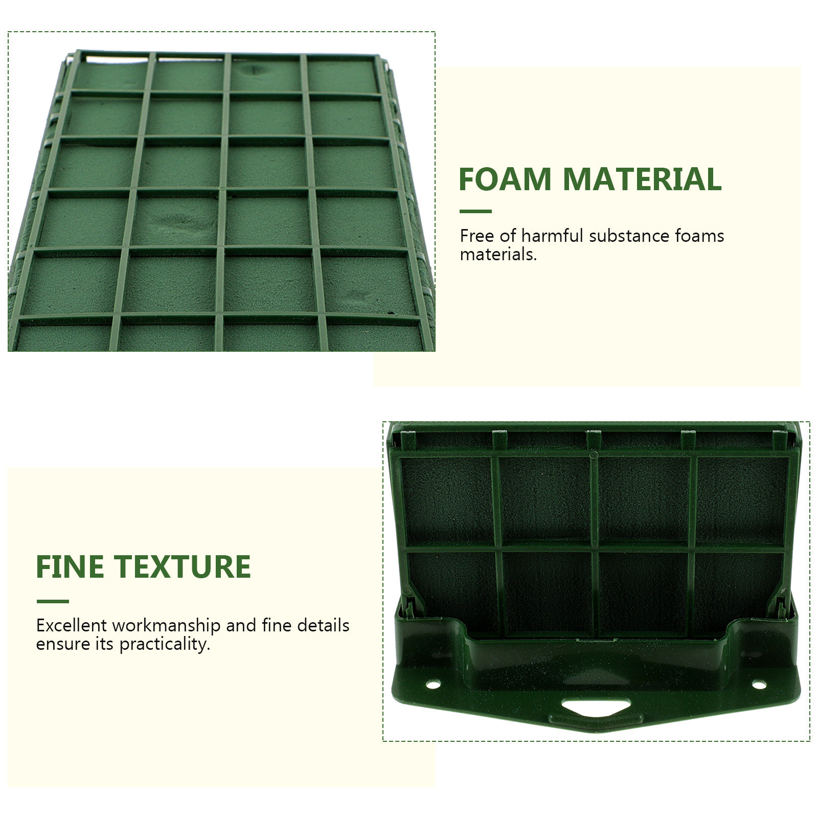 2Pcs Floral Foam Cage Flower H - Wedding Supply Decor 评论和价格