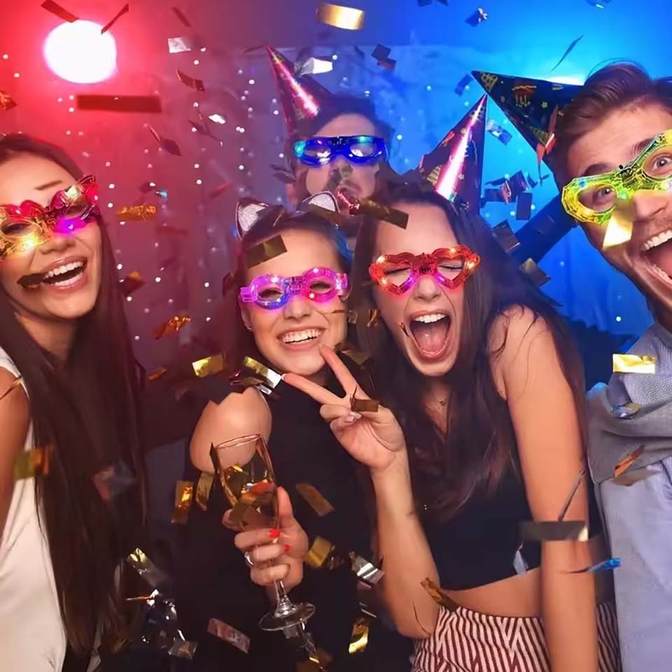 Glow In The Dark Glasses Bulk  - Wedding Supply In Bulk 评论和价格