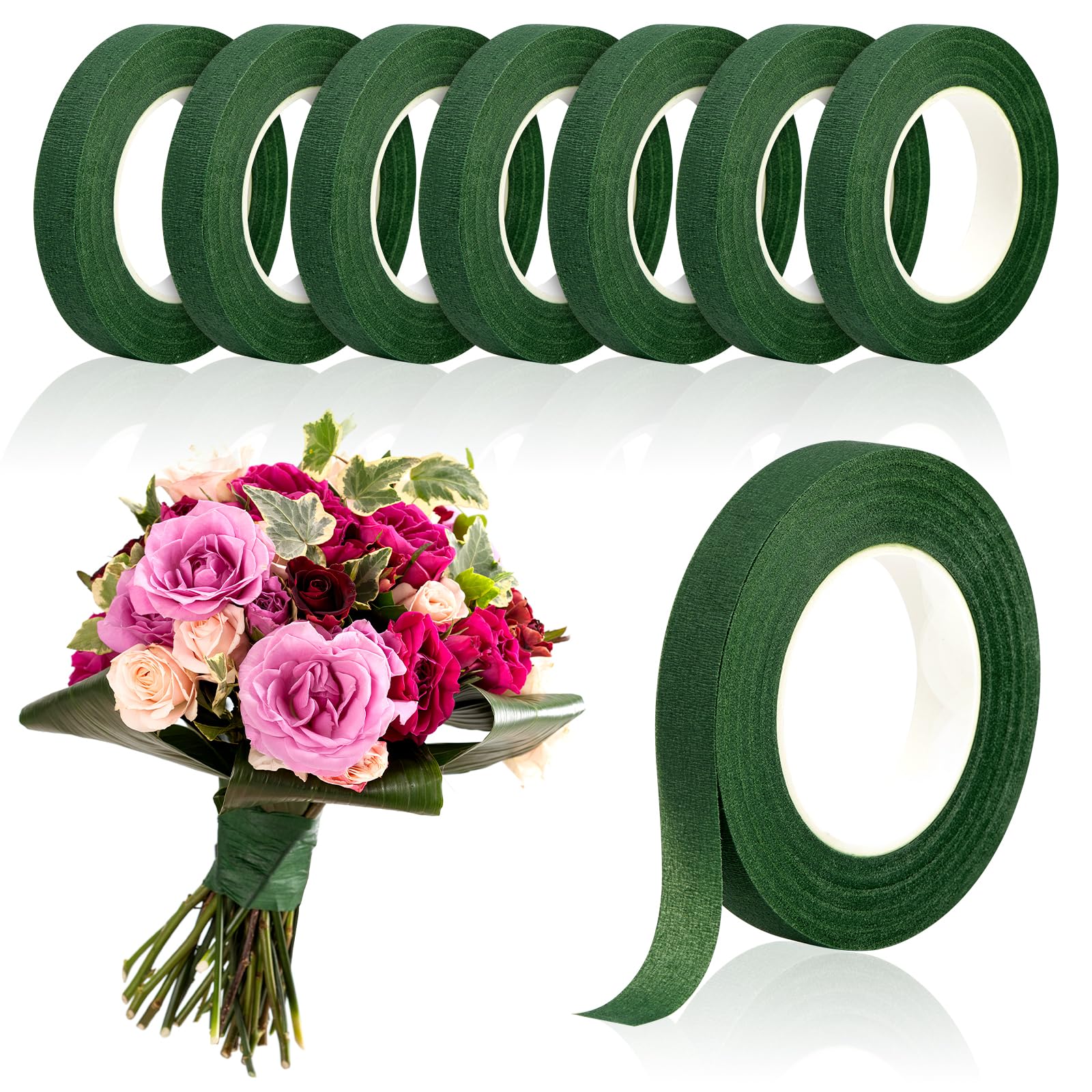20Yards Green Bouquet Floral T - Wedding Supply Decor 评论和价格