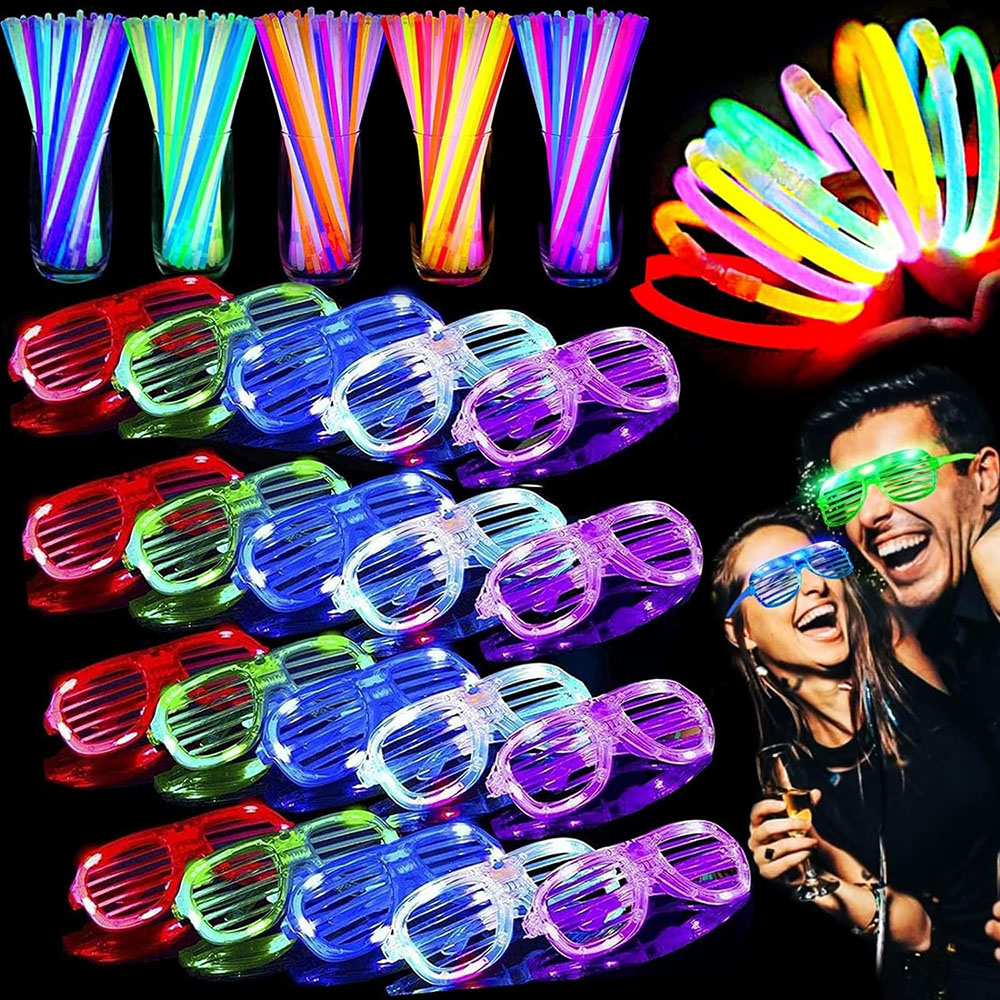 136Pack Glow in The Dark Light - Wedding Supply In Bulk 评论和价格