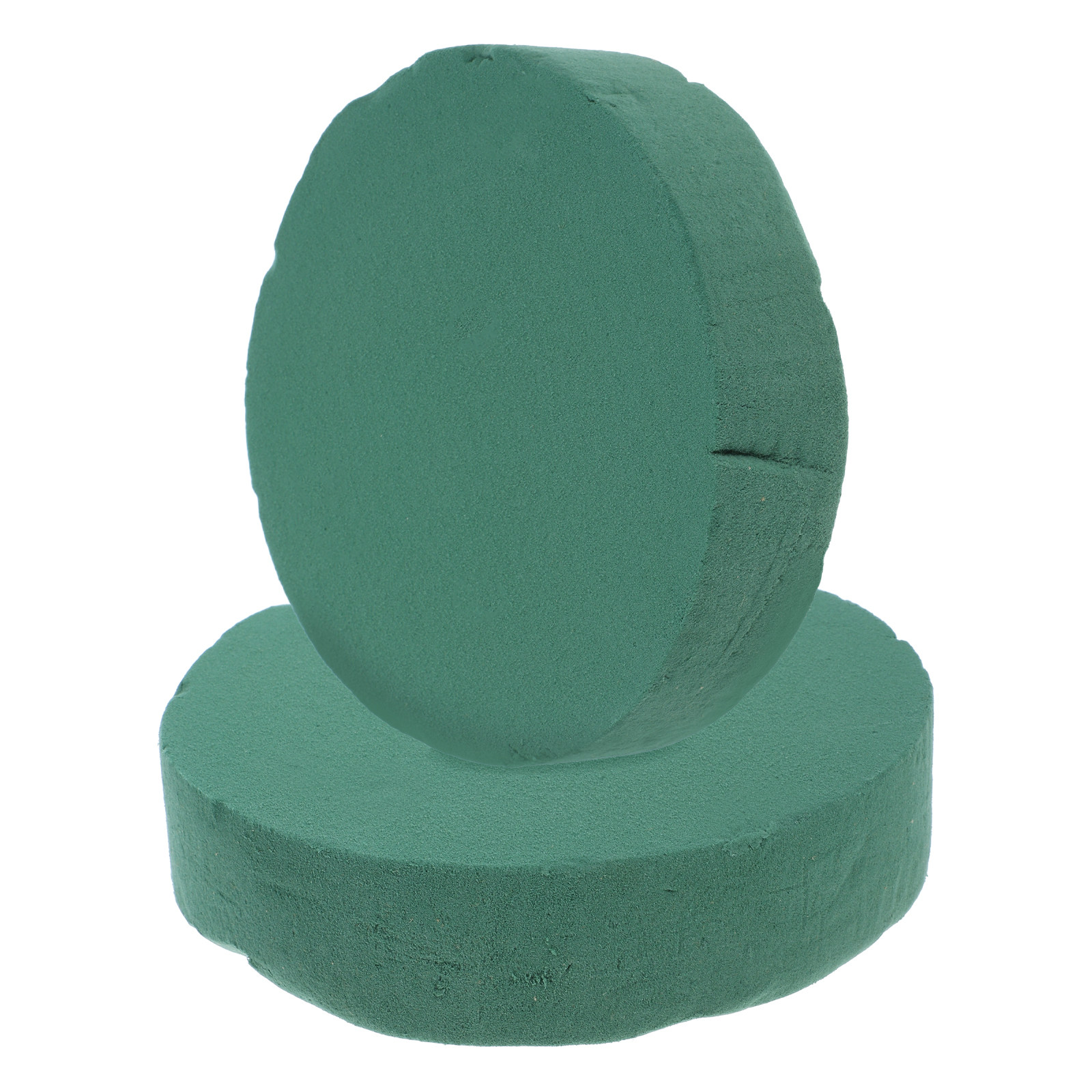 2Pcs Round Wet Floral Foam Blo - Wedding Supply Decor 评论和价格