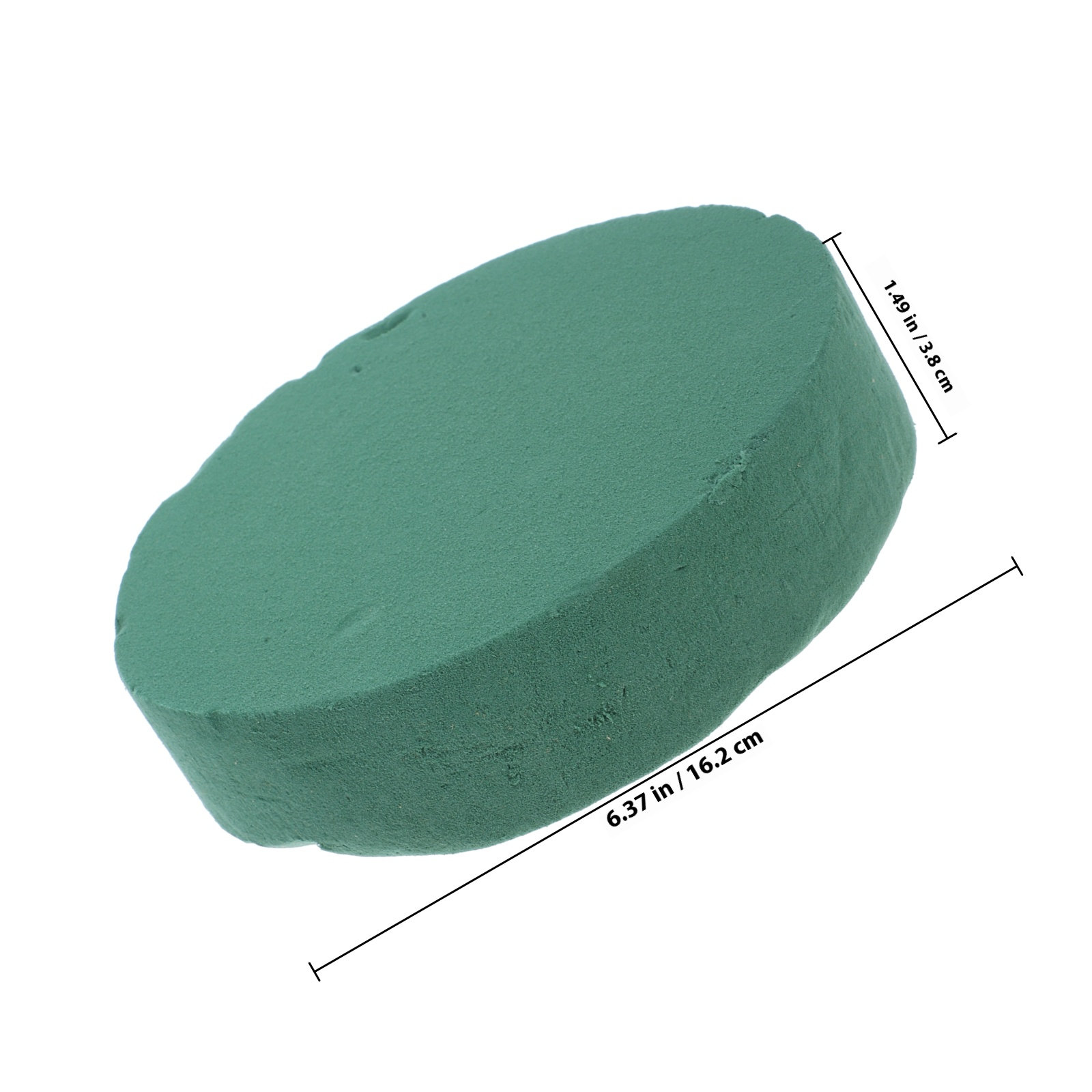 2Pcs Round Wet Floral Foam Blo - Wedding Supply Decor 评论和价格