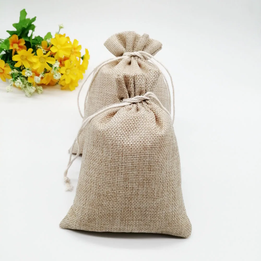 7x9cm Christmas Hessian Sack S - Wedding Solution 评论和价格