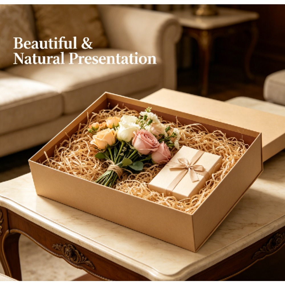 Natural Vintage Raffia Shred F - Wedding Supply Decor 评论和价格