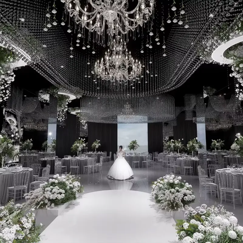 Customized Large Luxury LED Ch - Wedding Solution 评论和价格