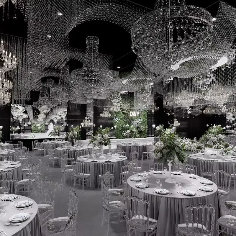 Customized Large Luxury LED Ch - Wedding Solution 评论和价格