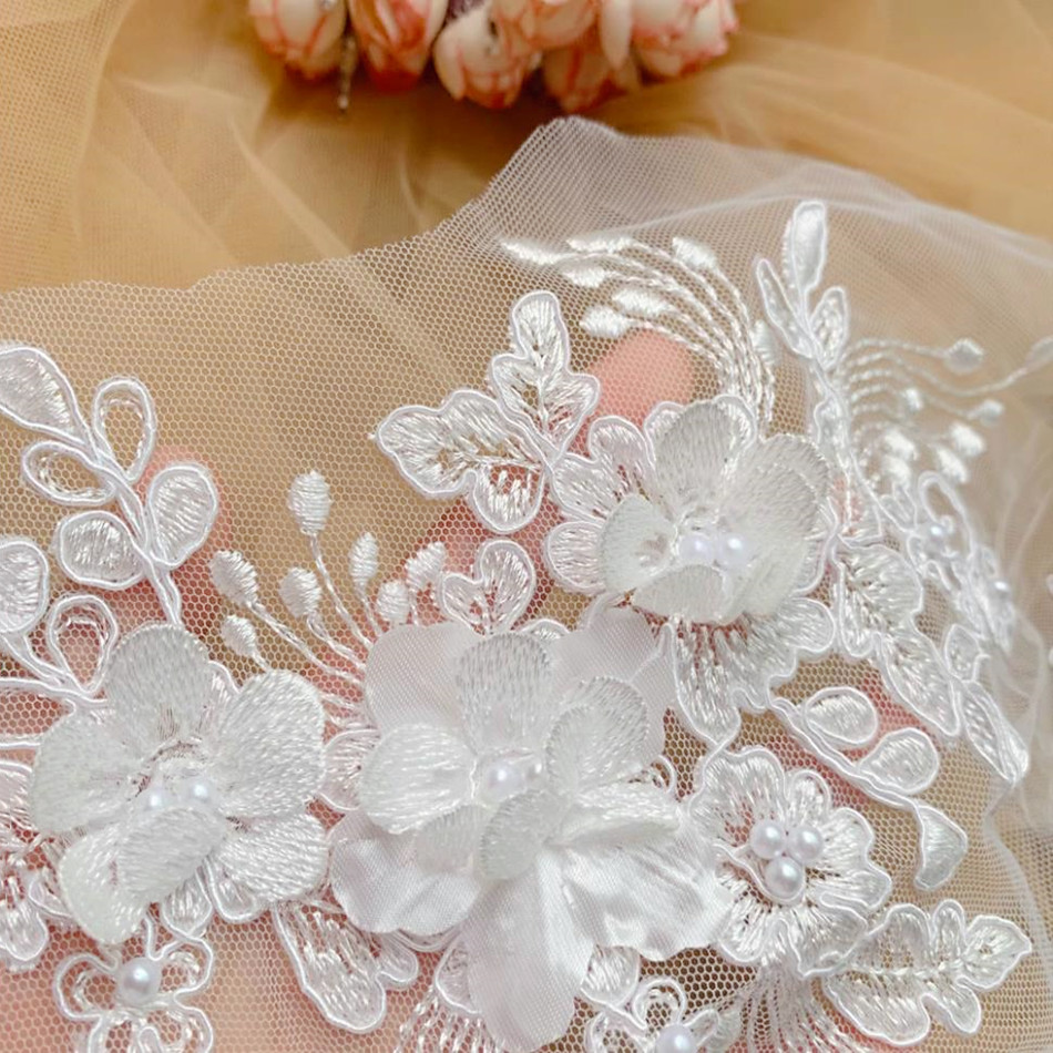 Pearl Lace Border Line, 3D Mir - Wedding Supply Online 评论和价格