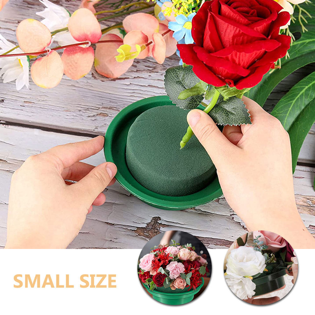 2Pcs Round Floral Mud Floral A - Wedding Supply Decor 评论和价格