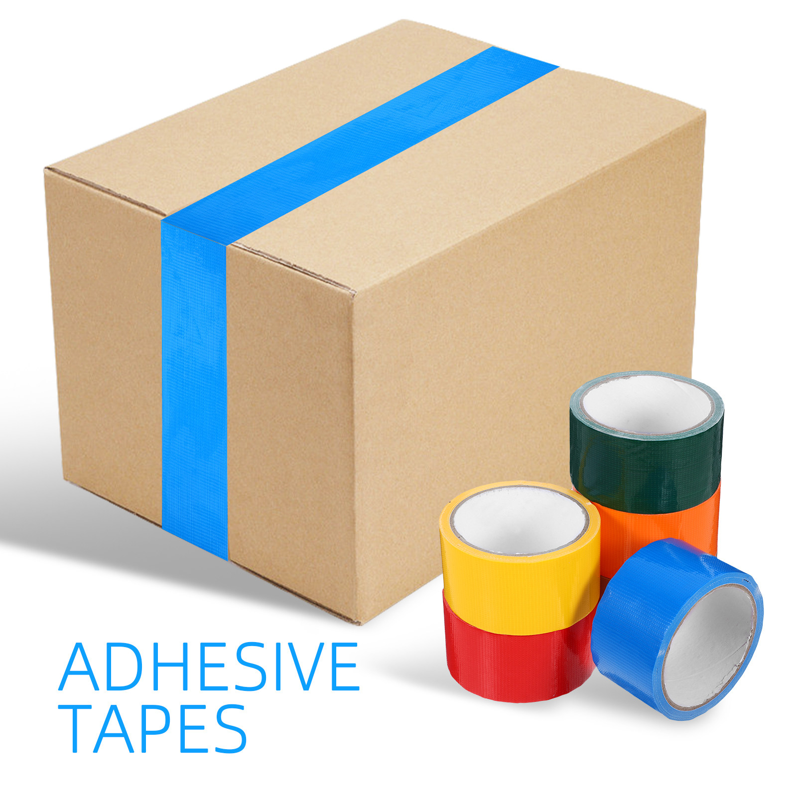 6 Rolls Fun Colorful Duct Tape - Wedding Supply Decor 评论和价格