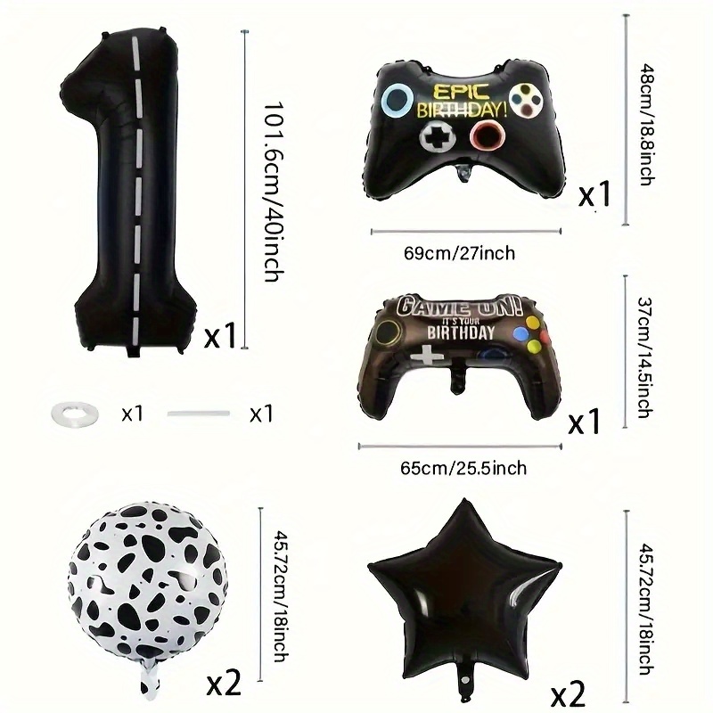 9pcs Gamepad Balloons Game on  - Wedding Supply Online 评论和价格